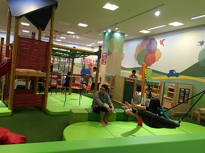 埼玉のレイクタウンには子ども向け遊び場がいっぱい